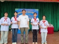 Hưởng ứng Ngày Sách Việt Nam 21/4: Tôn vinh sách và văn hóa đọc. Sáng ngày 21/4/2025, trường THCS Hùng An tổ chức "Hội thi xếp sách nghệ thuật"